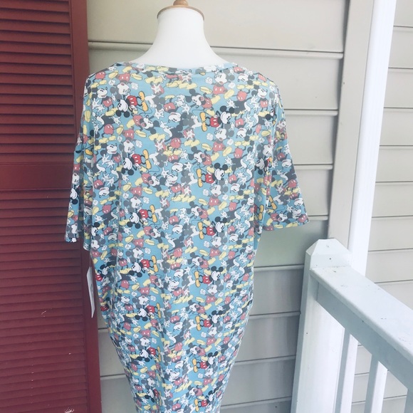 LuLaRoe Disney Mickey Fade Irma Top XS FREE SHIP - Picture 3 of 6